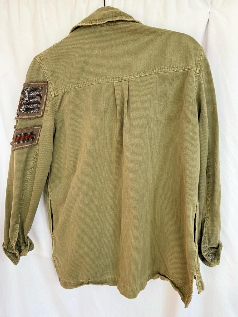 Free People Olive Green Utility Jacket - Picture 5 of 5